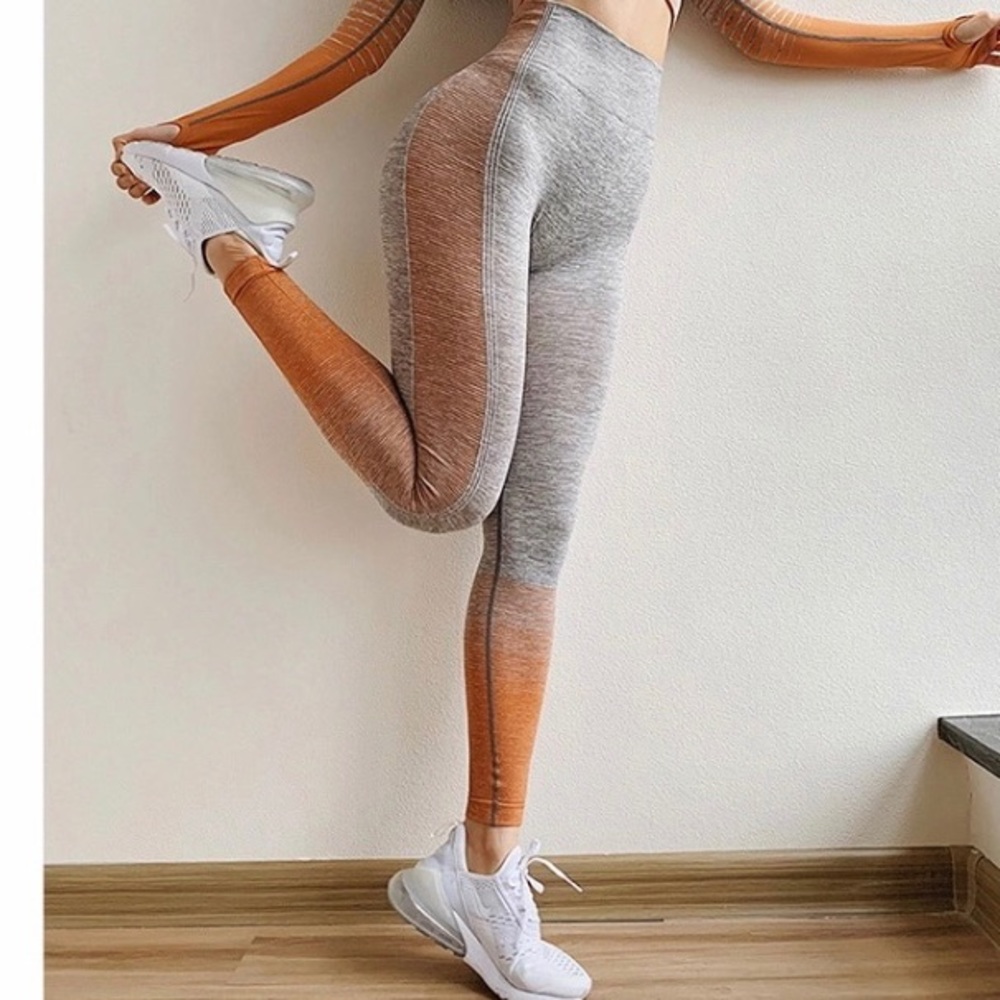 Seamless high waist leggings